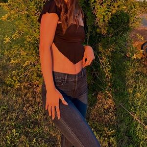 Levis low waisted jeans